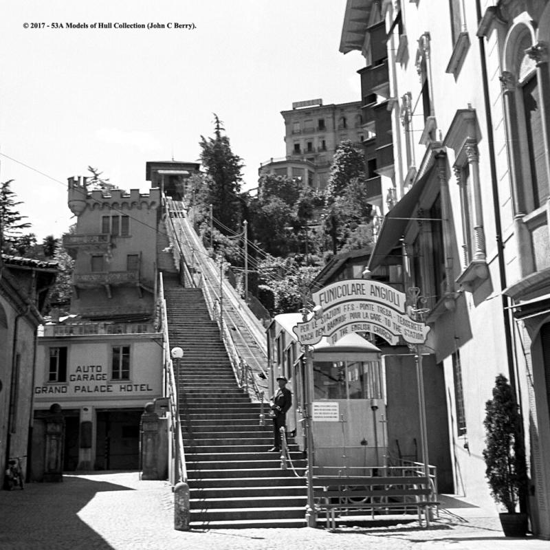 Funicolare degli Angioli - Lugano, 1955